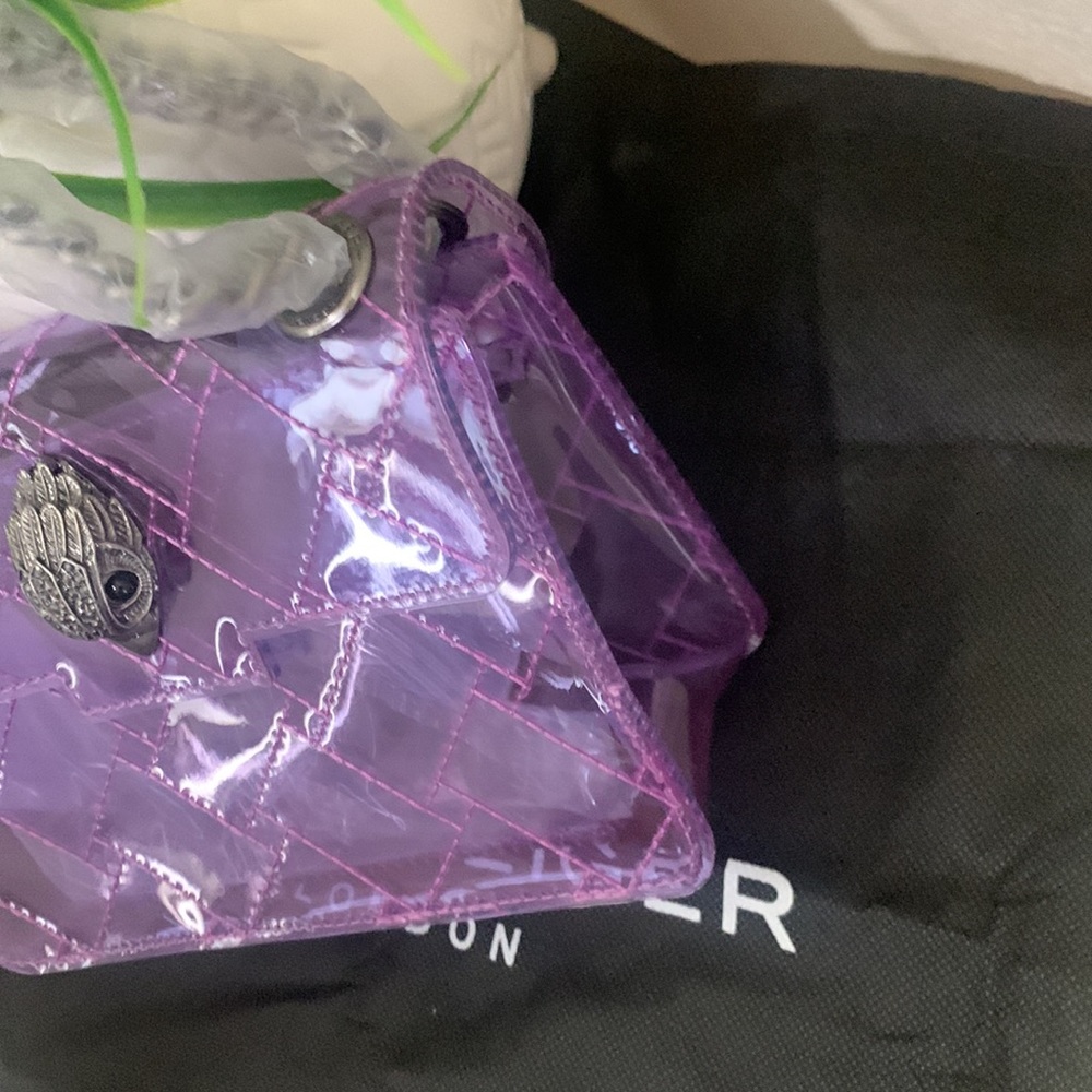 Kurt Geiger London Rainbow Shop Mini Kensington Transparent Shoulder Bag - Picture 6 of 17